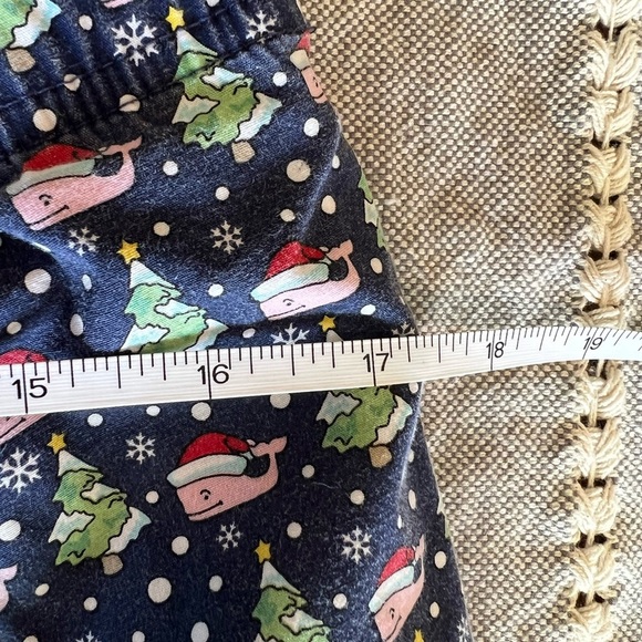 Vineyard Vines Men's Print pajama Christmas sleep Pants, size large preppy, GUC - Picture 6 of 8